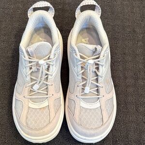 Hoka Women's White and Gray Athletic Shoes